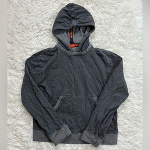 Hugo Boss Women’s Pullover Kangaroo Hoodie Size XL | Grey